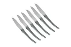 Forge De Laguiole Skel Signature T6SKELBRI 6-piece Steak Knife Set -Kitchen Knife Store LAT6SKELBRI 02 forgelaguiole
