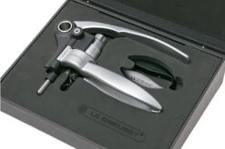 Le Creuset LM250 Metal Lever Model Corkscrew, Gift Set 18 Le Creuset LM250 Metal Lever Model Corkscrew, Gift Set -Kitchen Knife Store LC59058013009410 08 le creuset wine opener lc59058013009410 08