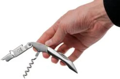 Le Creuset WT-110 Waiters Friend Corkscrew, Stainless Steel -Kitchen Knife Store LC59814017808074 04 le creuset wine opener lc59814017808074 04