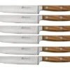 Maserin Apollo Olive 2411-OL 6-piece Steak Knife Set -Kitchen Knife Store ME0AU631211 01 maserin