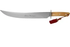 Kitchen Knife Store 33 Maserin 2000SC11 Champagne Sabre, Olive Wood