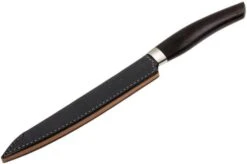 Nesmuk Leather Sheath 19 Cm, Slicer, Anthracite, LSS1402 -Kitchen Knife Store NELSS1402 03 nesmuk nelss1402 03