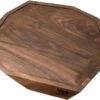 Noyer Cutting Board Walnut Wood With Cut-out, 37x32 Cm -Kitchen Knife Store NOCBWG 01 noyer