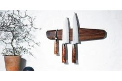 Noyer Knife Magnet 40 Cm Walnut Wood 7 Noyer Knife Magnet 40 Cm Walnut Wood -Kitchen Knife Store NOKM40W 51 noyer 40 cm 1