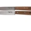 Opinel Paring Knives, Set Of 2 N°122 Natural, Stainless -Kitchen Knife Store OP001223 01 opinel no 112 op001223 01