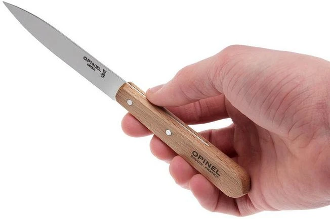 Opinel Paring Knives, Set Of 2 N°122 Natural, Stainless 8 Opinel Paring Knives, Set Of 2 N°122 Natural, Stainless - Image 6