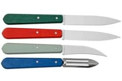 Opinel Les Essentiels Du Cuisinier 002576, 4-piece Peeling Knife Set -Kitchen Knife Store OP002576 02 opinel