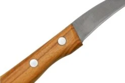 Otter Paring Knife 1011 OL Curved Stainless Olive, Paring Knife -Kitchen Knife Store OR1011OL 05 otter