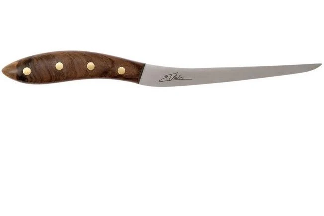 Robert Herder Edwin Vinke's Special Flexible Fillet Knife 17 Cm Walnut Wood 4 Robert Herder Edwin Vinke's Special Flexible Fillet Knife 17 Cm Walnut Wood - Image 2