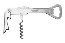 Lion Sabatier Corkscrew Nickel 018862 Bottle Opener With Corkscrew -Kitchen Knife Store SA018862 03 lionsabatier