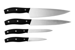 Lion Sabatier Mon Bloc II 662580 4-piece Kitchen Knife Set, Black -Kitchen Knife Store SA662580 05 lionsabatier