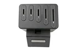 Lion Sabatier Moscou 668280 Knife Block With Ceramic Knife Sharpeners, Black -Kitchen Knife Store SA668280 05 lionsabatier 1