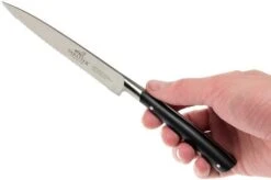 Lion Sabatier Edonist Utility Knife 12 Cm, Black, 807380 -Kitchen Knife Store SA807380 07 lion sabatier edonist sa807380 07