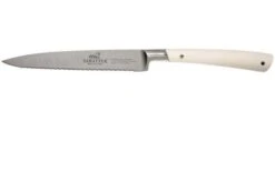 Lion Sabatier Edonist Perle Serrated Utility Knife 12 Cm, White, 807381