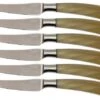 Saladini 6-pc Steak Knife Set 23 Cm, Ox Horn 2 Saladini 6-pc Steak Knife Set 23 Cm, Ox Horn -Kitchen Knife Store SL4001PC6 01 saladini sl4001pc6 01