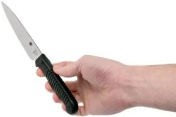Spyderco Paring Knife K05PBK, 11.4 Cm -Kitchen Knife Store SPK05PBK 06 spyderco kitchen