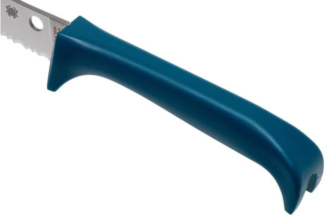 Spyderco Counter Puppy Serrated Tomato Knife Blue, K20SBL 7 Spyderco Counter Puppy Serrated Tomato Knife Blue, K20SBL - Image 5