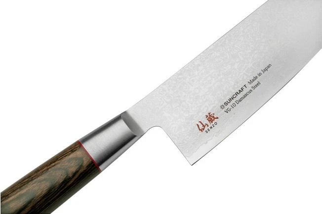 Suncraft Senzo Classic ID-05 Chef's Knife 20cm 7 Suncraft Senzo Classic ID-05 Chef's Knife 20cm - Image 5