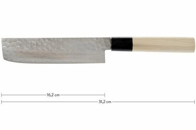 Sakai Takayuki 45-Layer Damascus Nakiri 16 Cm 3 Sakai Takayuki 45-Layer Damascus Nakiri 16 Cm