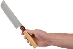 Sakai Takayuki Nakiri 33-Layer Damascus Hammered WA 16 Cm -Kitchen Knife Store TA07473 06 sakai takayuki