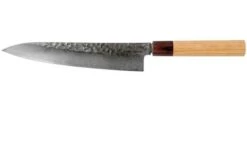 Sakai Takayuki Chef's Knife 33-Layer Damascus Hammered WA 21 Cm