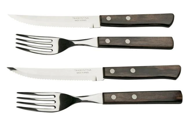 Tramontina Churrasco 92000-007, 4-piece Steak- And Pizza Cutlery Set 3 Tramontina Churrasco 92000-007, 4-piece Steak- And Pizza Cutlery Set