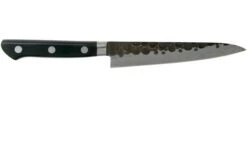 Tojiro DP 3-layer Hammered Blade Utility Knife 13 Cm, F-1101 8 Tojiro DP 3-layer Hammered Blade Utility Knife 13 Cm, F-1101 -Kitchen Knife Store TJF 1101 02 tojiro dp3