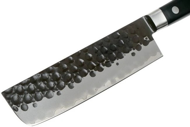 Tojiro DP 3-layer Hammered Blade Nakiri 16.5 Cm, F-1103 5 Tojiro DP 3-layer Hammered Blade Nakiri 16.5 Cm, F-1103 - Image 3