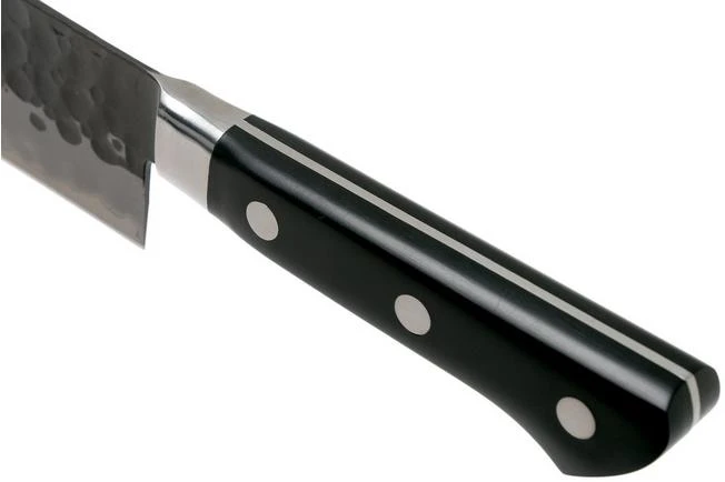Tojiro DP 3-layer Hammered Blade Nakiri 16.5 Cm, F-1103 7 Tojiro DP 3-layer Hammered Blade Nakiri 16.5 Cm, F-1103 - Image 5