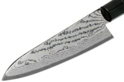Tojiro Shippu Black Damascus Chef's Knife 18 Cm, FD-1593 -Kitchen Knife Store TJFD 1593 03 tojiro sippu black