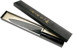 Tojiro Shippu Black Damast Chef's Knife 24 Cm, FD-1595 -Kitchen Knife Store TJFD 1595 08 tojiro sippu black