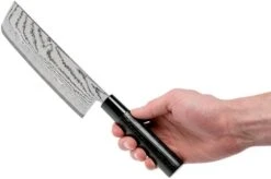 Tojiro Shippu Black Damast Nakiri 16 Cm, FD-1598 -Kitchen Knife Store TJFD 1598 06 tojiro sippu black