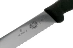 Victorinox Fibrox Serrated Carving Knife, 25 Cm -Kitchen Knife Store VT5 4433 25 04 victorinox fibrox