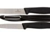 Victorinox SwissClassic Vegetable Knives In Black, Set Of 3, 6.7116.31G -Kitchen Knife Store VT6 7113 31 01 victorinox vt6 7113 31 01