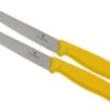 Victorinox Swissclassic Pizza/steak Knife Yellow, Set Of 2, 6.7936.12L8B -Kitchen Knife Store VT6 7936 12L8B 01 victorinox steakmes geel vt vt6 7936 12l8b 01
