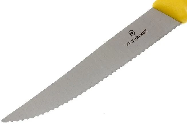 Victorinox Swissclassic Pizza/steak Knife Yellow, Set Of 2, 6.7936.12L8B 4 Victorinox Swissclassic Pizza/steak Knife Yellow, Set Of 2, 6.7936.12L8B - Image 2