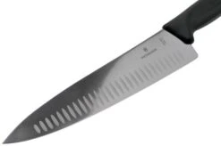 Victorinox SwissClassic 6.8023.25G Carving Knife With Dimples 25 Cm, Black -Kitchen Knife Store VT6 8023 25G 03 victorinox