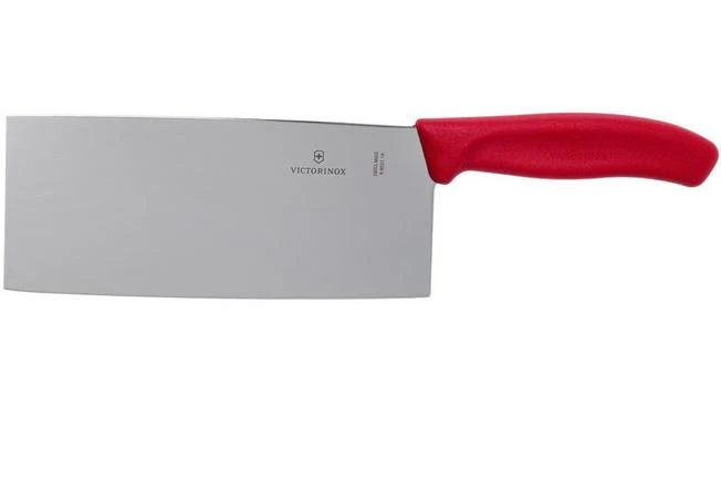 Victorinox SwissClassic 6.8561.18G Chinese Chef's Knife 18 Cm, Red 3 Victorinox SwissClassic 6.8561.18G Chinese Chef's Knife 18 Cm, Red