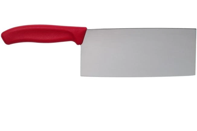 Victorinox SwissClassic 6.8561.18G Chinese Chef's Knife 18 Cm, Red 4 Victorinox SwissClassic 6.8561.18G Chinese Chef's Knife 18 Cm, Red - Image 2