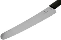 Victorinox Swiss Modern 6.9073.26WB Bread Knife 26cm, Black 9 Victorinox Swiss Modern 6.9073.26WB Bread Knife 26cm, Black -Kitchen Knife Store VT6 9073 26WB 03 victorinox