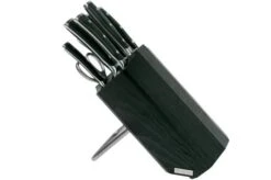 Wüsthof Classic Ikon 8-piece Knife Set Black, 1090370801 -Kitchen Knife Store WU1090370801 03 wusthof classic ikon v202010