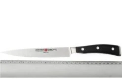 Wüsthof Classic IKON Carving Knife 16 Cm (6") -Kitchen Knife Store WU4506 16 04 wusthof classic 4506 16 vleesmes d4