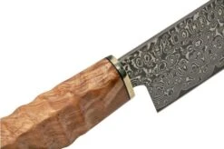 Xin Cutlery XinCraft XC128 Nakiri Maple Burl 20 Cm -Kitchen Knife Store XC128 05 xin