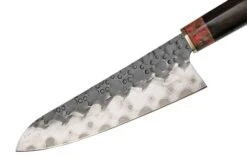Xin Cutlery XinCraft XC134 San Mai Santoku Ironwood 18.5 Cm -Kitchen Knife Store XC134 03 xin