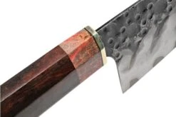 Xin Cutlery XinCraft XC134 San Mai Santoku Ironwood 18.5 Cm -Kitchen Knife Store XC134 05 xin