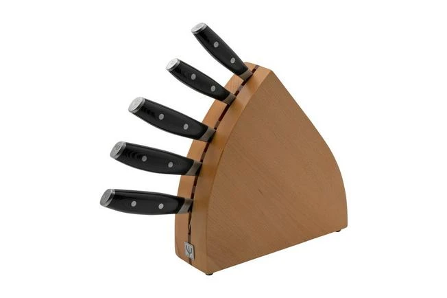 Yaxell Tsuchimon 36795 5-piece Knife Set With Knife Block 3 Yaxell Tsuchimon 36795 5-piece Knife Set With Knife Block