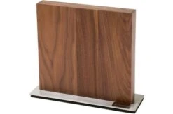 Zassenhaus 078152 Magnetic Knife Block Walnut Wood