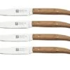 Zwilling Steak 39160, 4-piece Steak Knife Set, Holm Oak