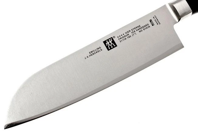 Zwilling J.A. Henckels Four Star Santoku Knife 7" 4 Zwilling J.A. Henckels Four Star Santoku Knife 7" - Image 2