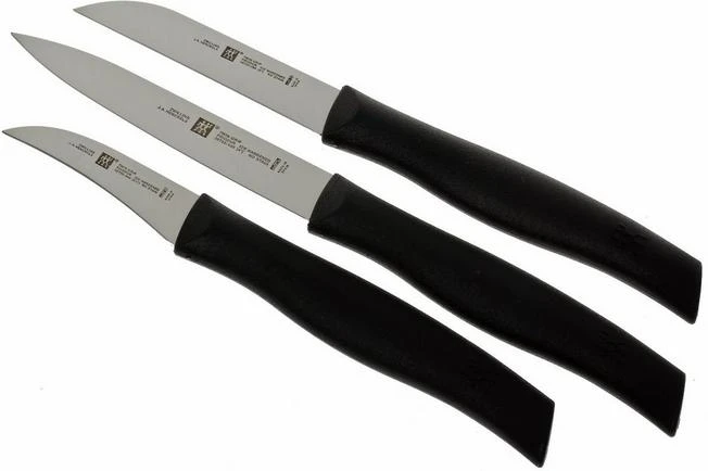 Zwilling Twin Grip Peeling Knife Set, 3-pcs, 38737-000 4 Zwilling Twin Grip Peeling Knife Set, 3-pcs, 38737-000 - Image 2